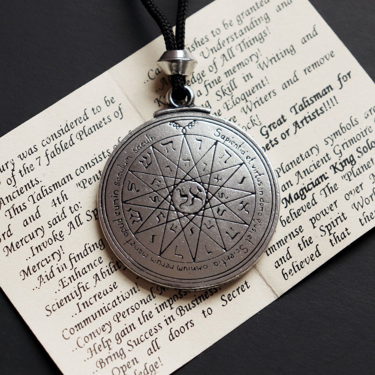 マルチボーダーシリーズ Pepi PENTACLE OF SOLOMON TALISMAN