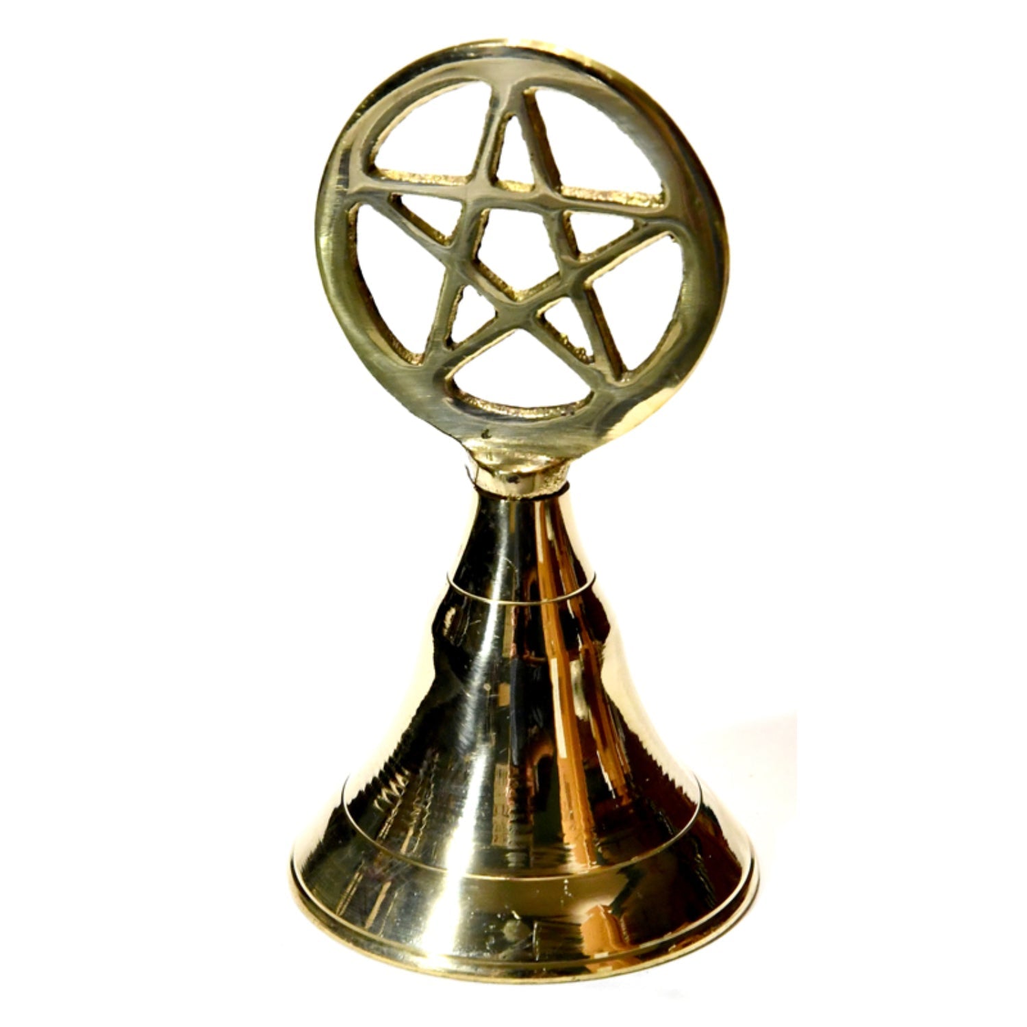 Brass Altar Bell with Wood Handle PNG Images & PSDs for Download