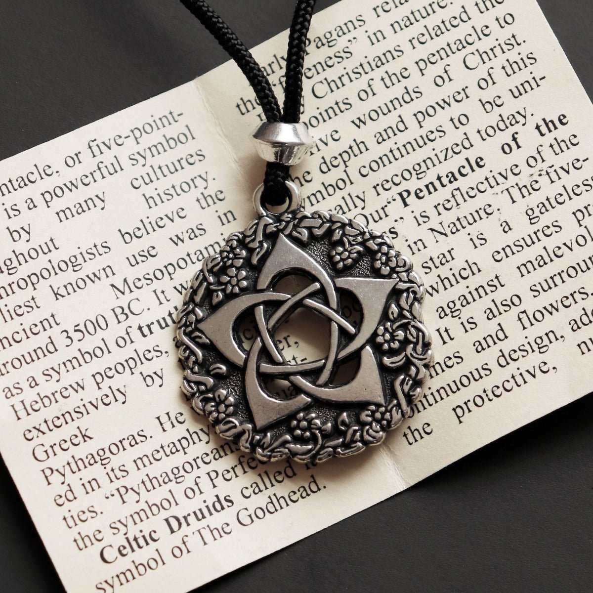 PENTACLE TETRAGRAMMATON : PROTECTION - La palette a bijoux