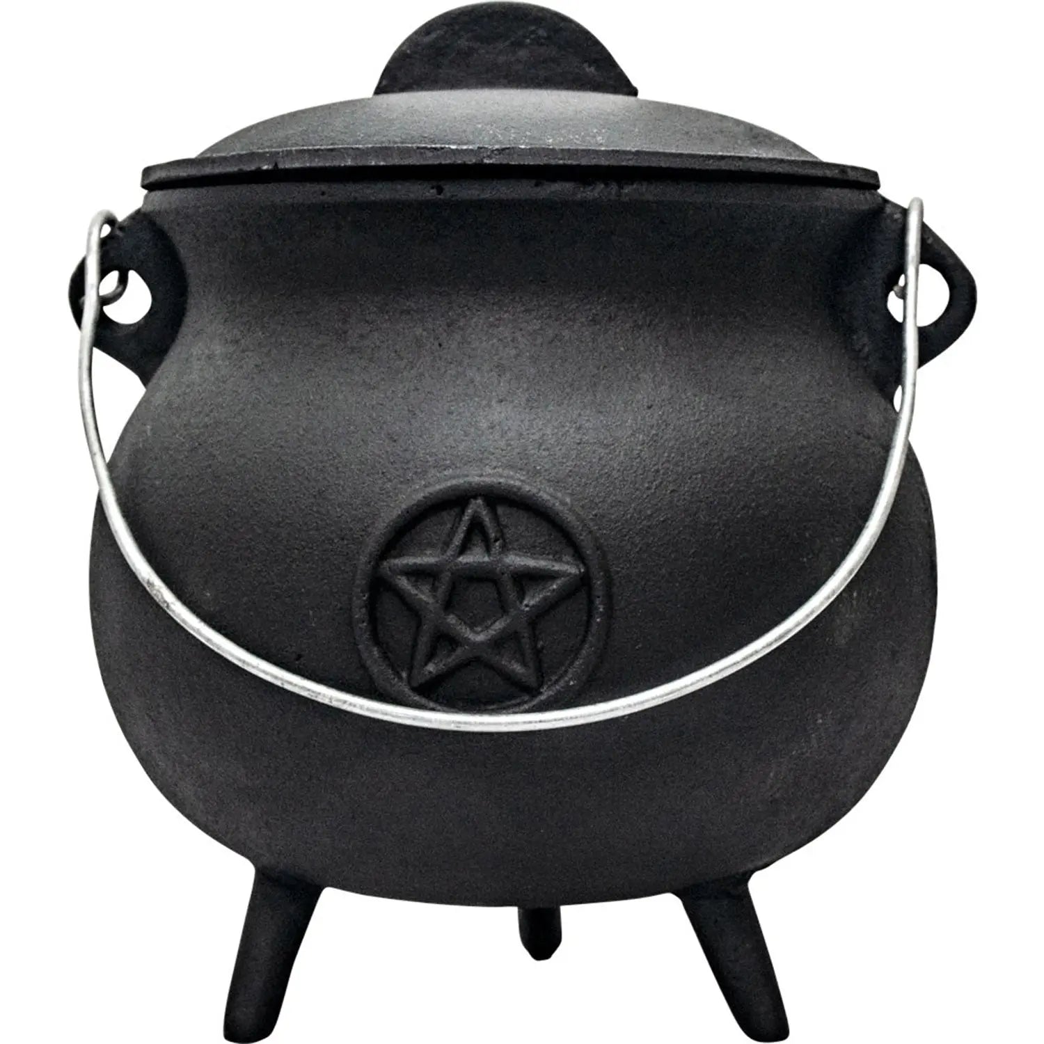 CAST IRON PENTACLE MINI TEA KETTLE – New England Magick