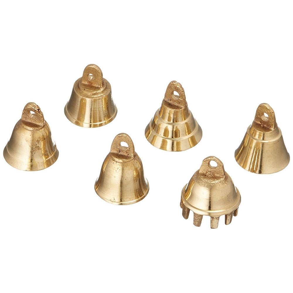 Buy a Two-Toned Brass Altar Bell - Small - Plentiful Earth