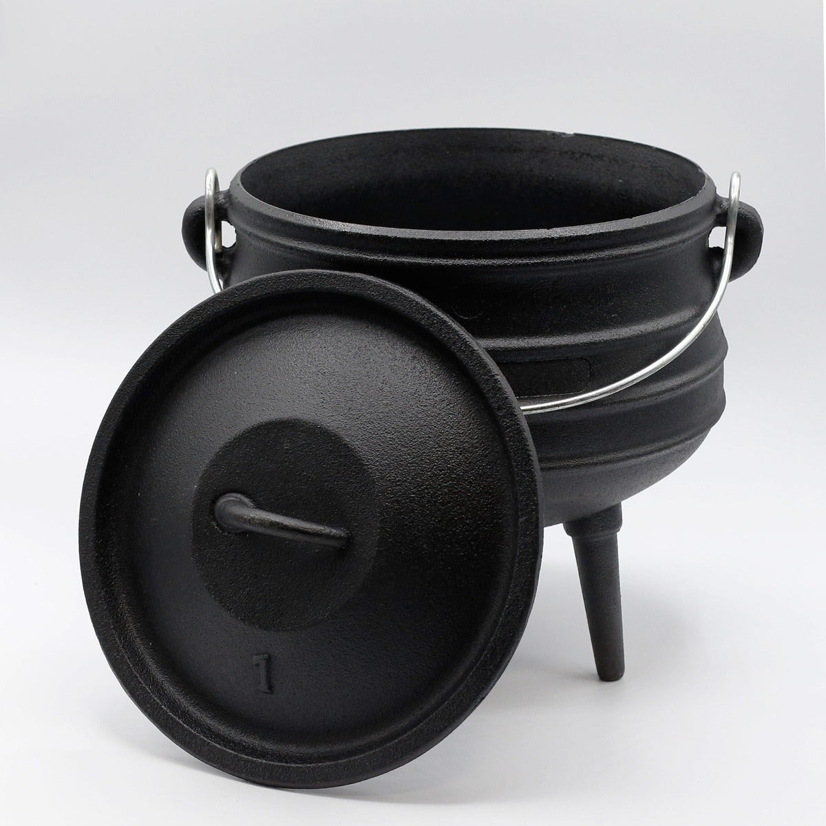 Cast iron #2 Bean pot Potjie Flat Bottom Dutch oven – Annie's