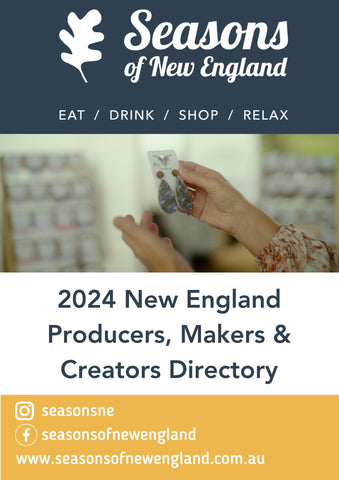 Seasons of New England Makers, Creators and Producers Directory 2024