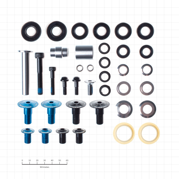 Bushing & Bolt Kits: Cross-country bushing kit #12