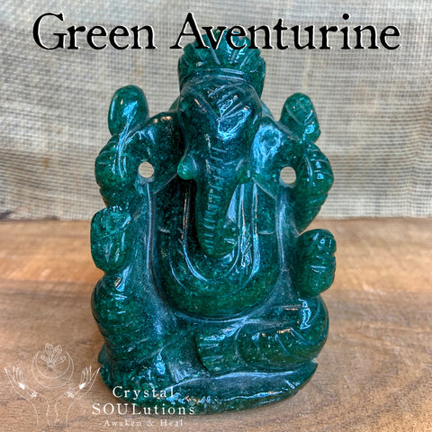 Green Aventurine Ganesha