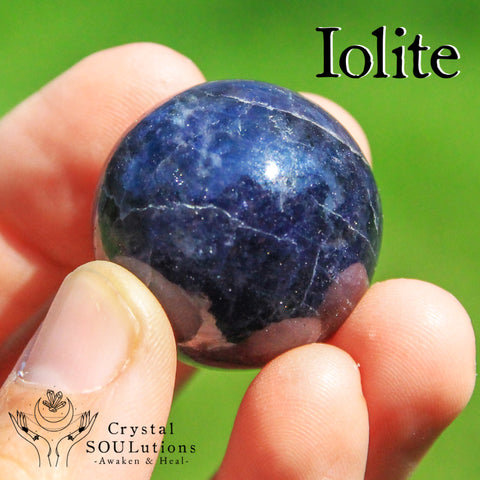 Iolite Sphere