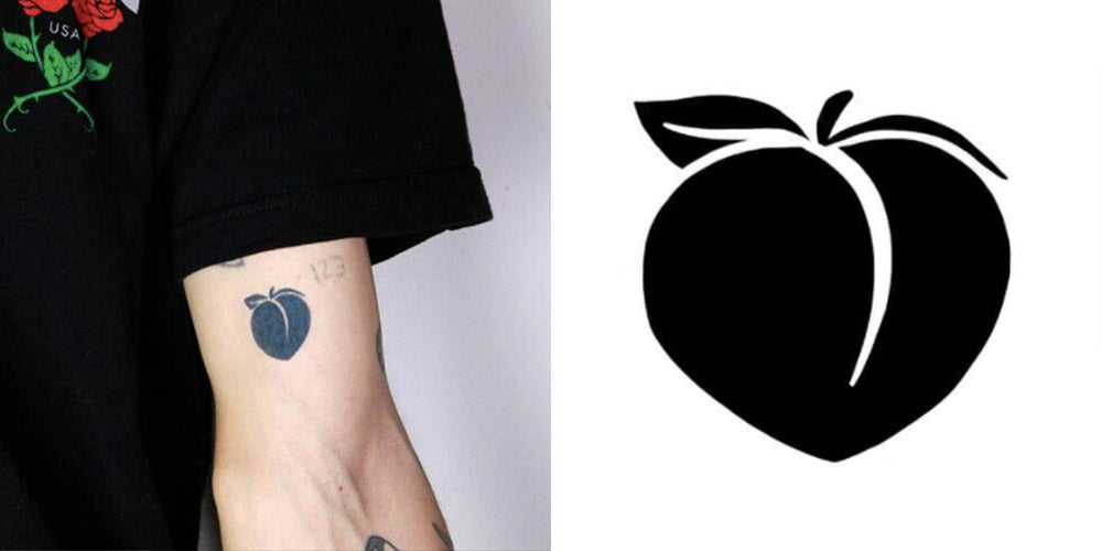 Minimalist Peach 21 Ankle Tattoos You Havent Seen a Million Times Before   Page 10