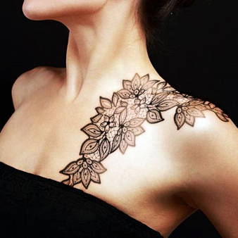 Shoulder Tattoo Ideas for Women - inkbox™ Blog | Inkbox™ | Semi ...