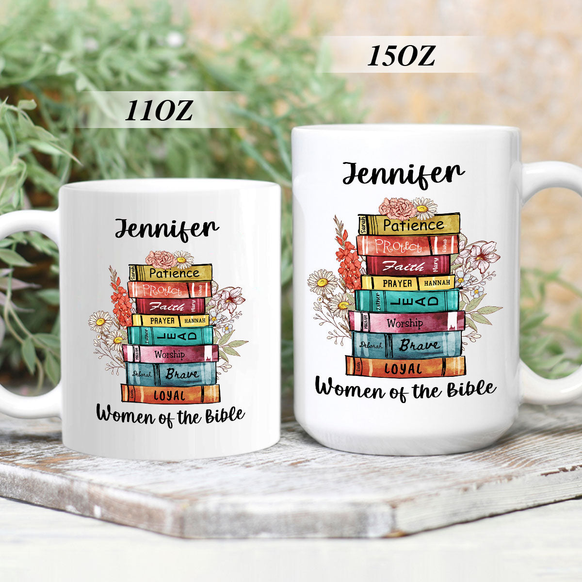 Women Of The Bible - Awesome White Ceramic Mug CCMNAHN1004B