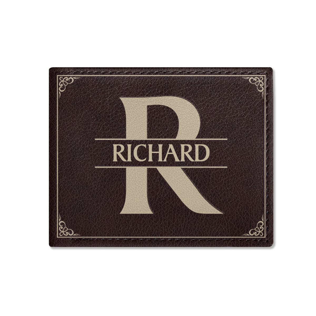 I'll Carry You With Me Until I See You Again | Personalized Folded Wallet For Men JSLFWPH2360D