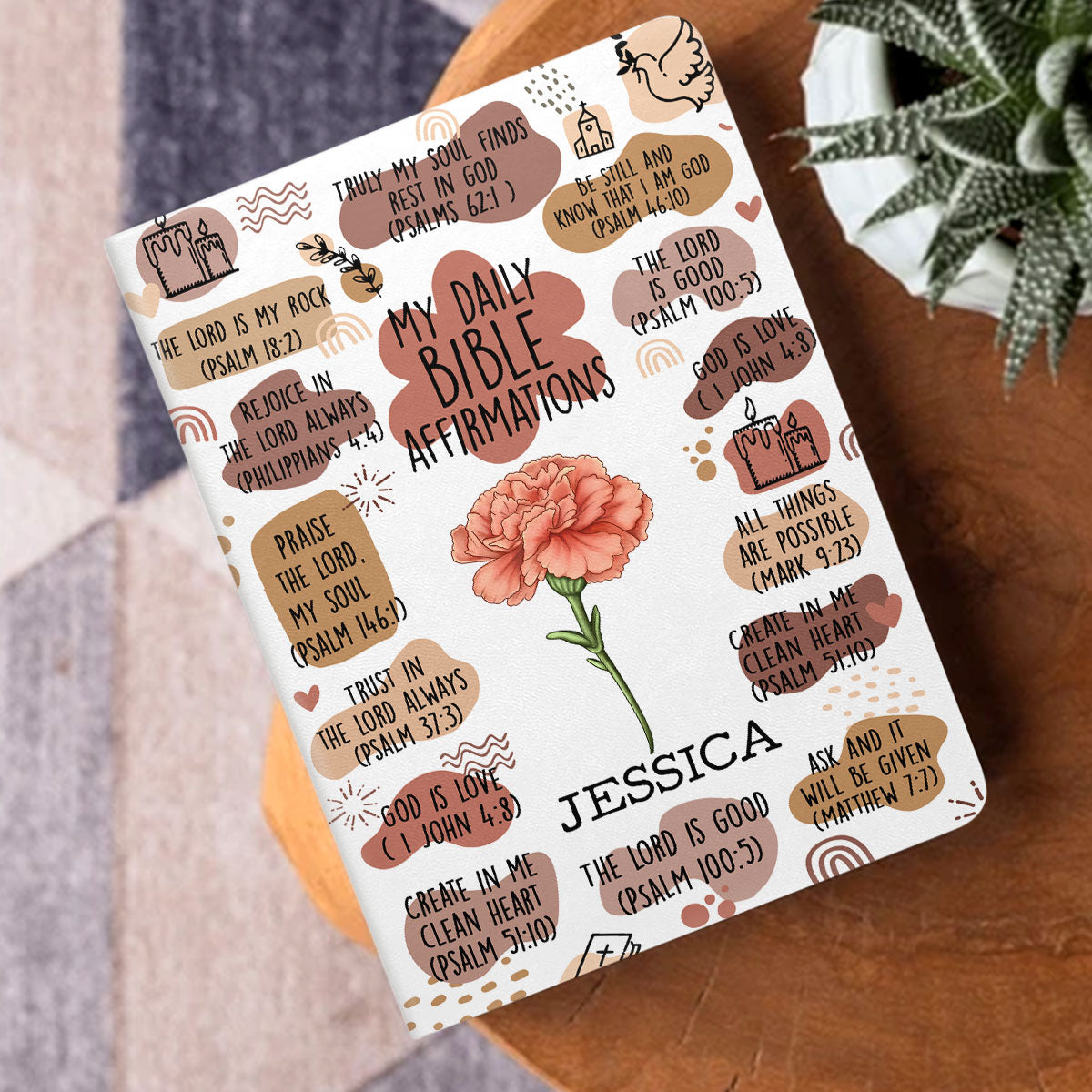 My Affirmation | Personalized Leather Cover Notebook