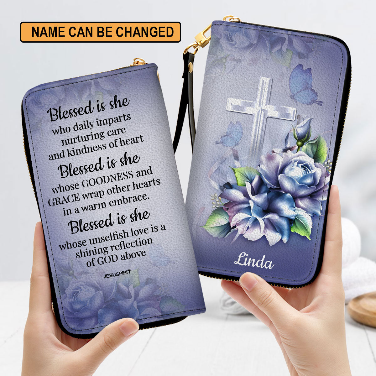 Blessed Is The Woman Who Trusts In The Lord - Beautiful Personalized S -  Jesuspirit