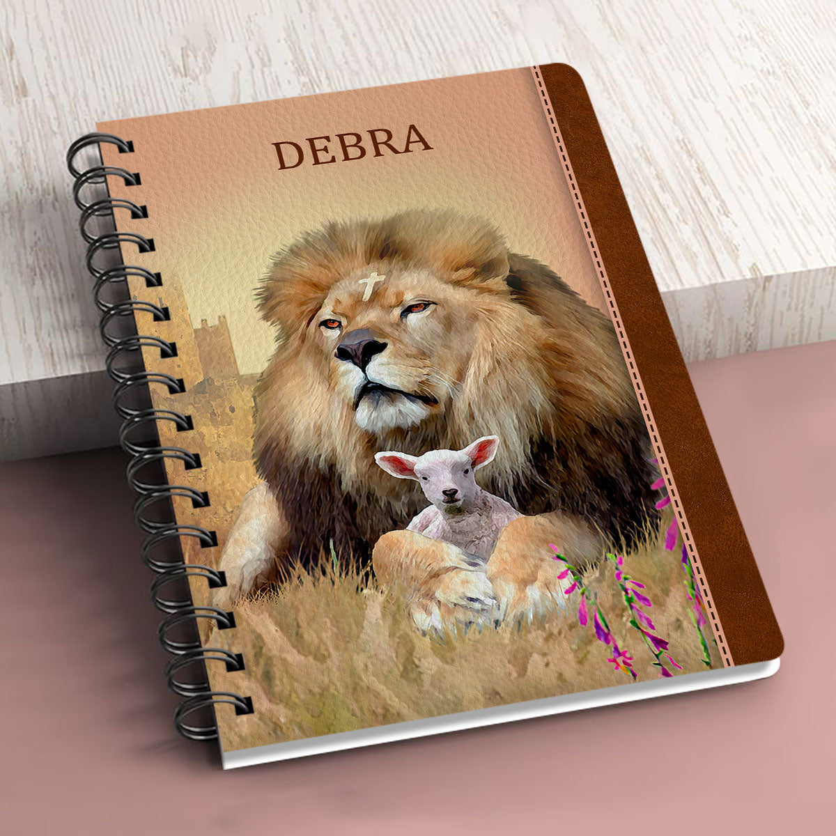 Unique Personalized Spiral Journal - If You Believe You Can See The Glory Of God NUM433