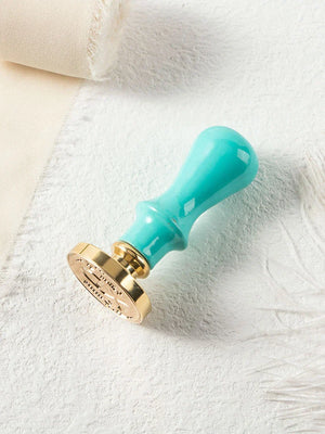 Stamtechs Natural Willow Creative Sealing Interchange Wooden Handle Wax Seal Stamp - stamtechs