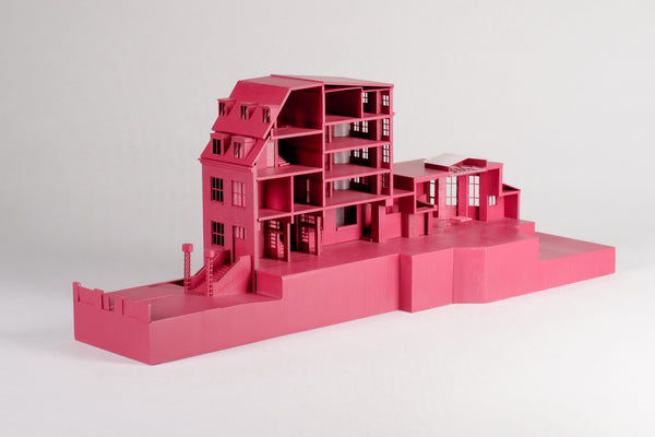 © Nora Kilstad, Cathrine Tønseth Sundem: Model Kulturwissenschaftliche Bibliothek Warburg, 2021