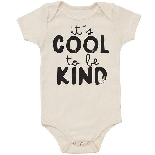 SpearmintLOVE’s baby Organic Cotton Bodysuit, Cool to be Kind