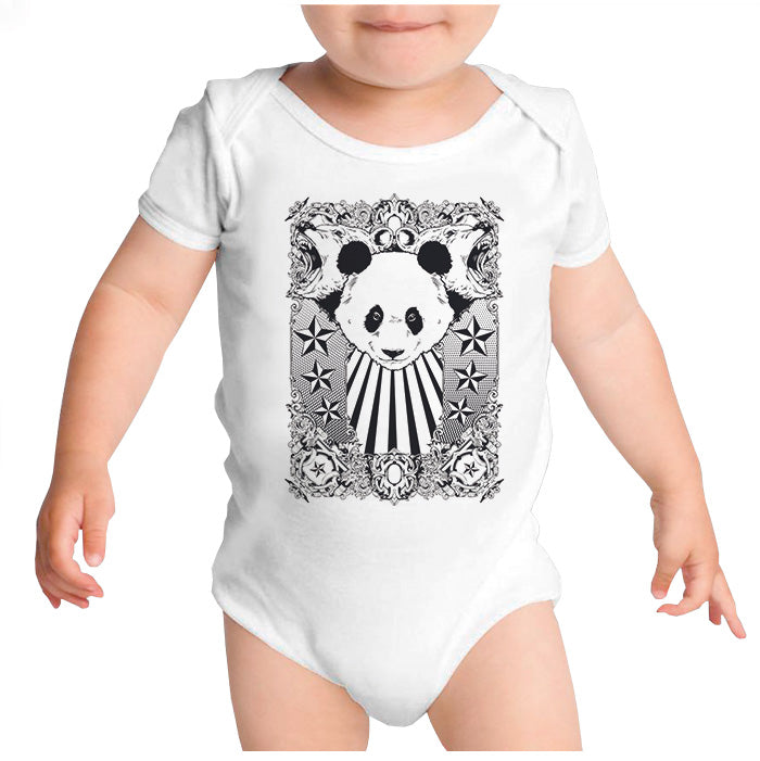 Body Bebé Panda Hipster INK KONG