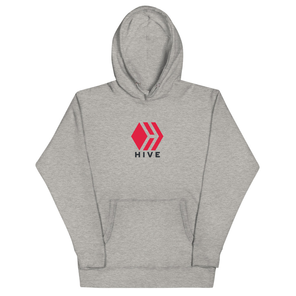 
            
                Load image into Gallery viewer, Hive (HIVE) Stacked Logo Hoodie
            
        