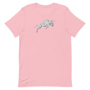 
            
                Load image into Gallery viewer, Polymath (POLY) HODL Bull T-Shirt Silver
            
        