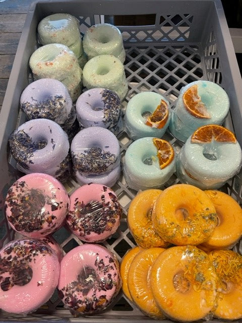 bath bomb doughnut