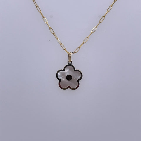 Louis Vuitton Style Layered Fleur Pendant Necklace | Little Luxuries Designs