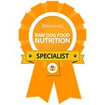 Raw Dog Food Nutrition Specialist Award