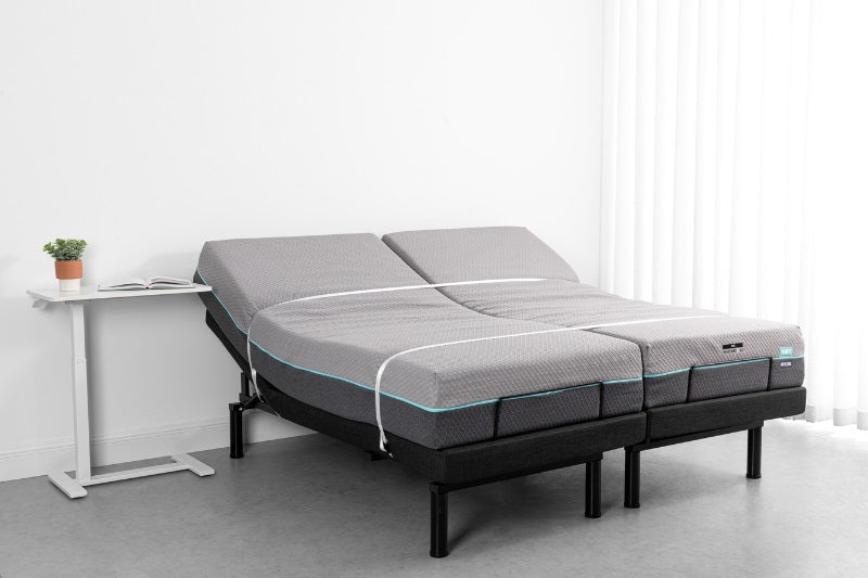 Split king adjustable bed