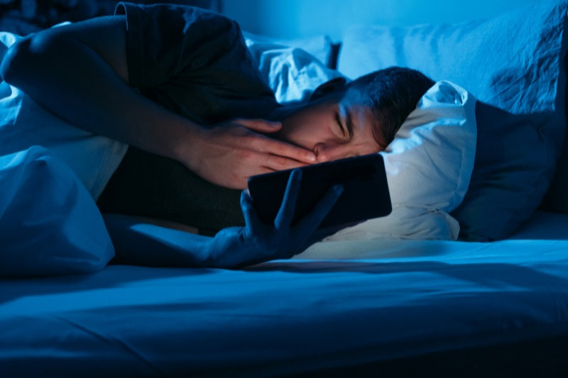 Exposure to artificial light at night can make it harder to fall asleep