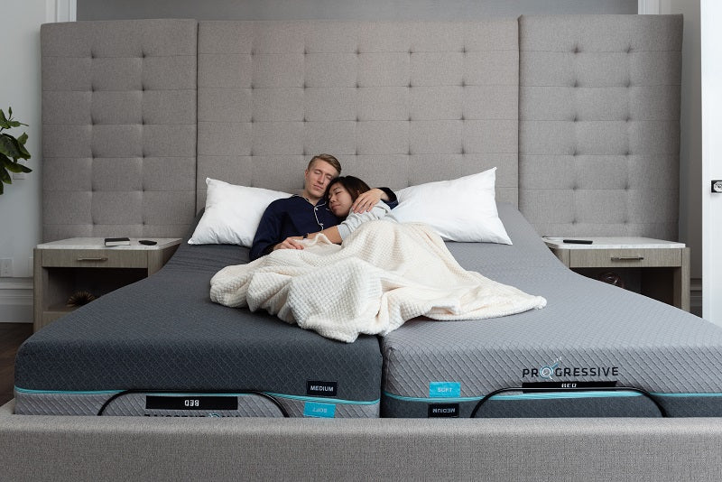 Comfort and adjustable bed