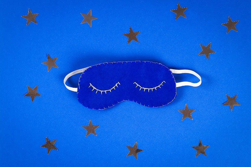 A sleep mask