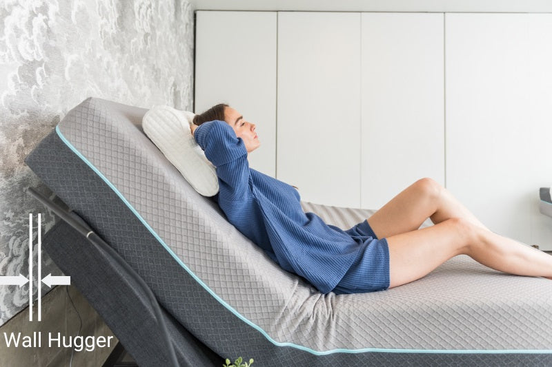 Wall Hugger Adjustable Bed