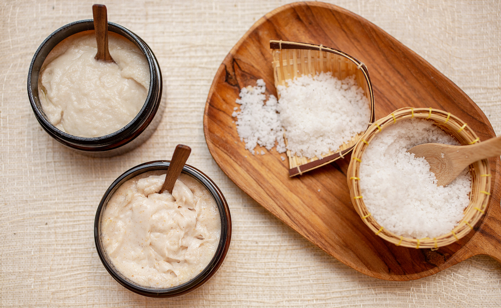 salt body scrub recipe, best scrub for face