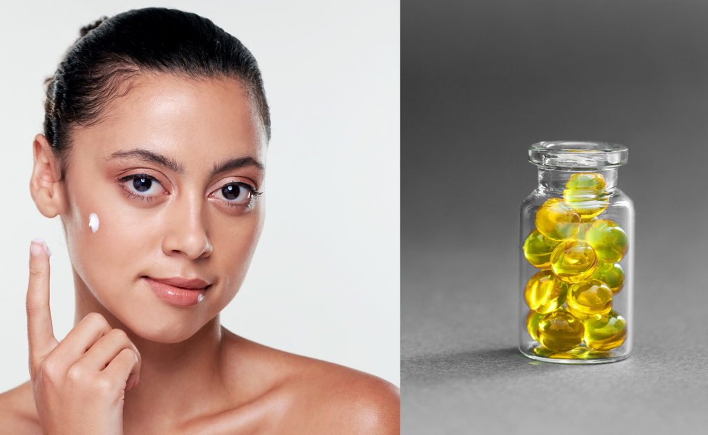Topical vitamin application as well as vitamin E oil and vitamin E supplements can significantly improve your skin's health.