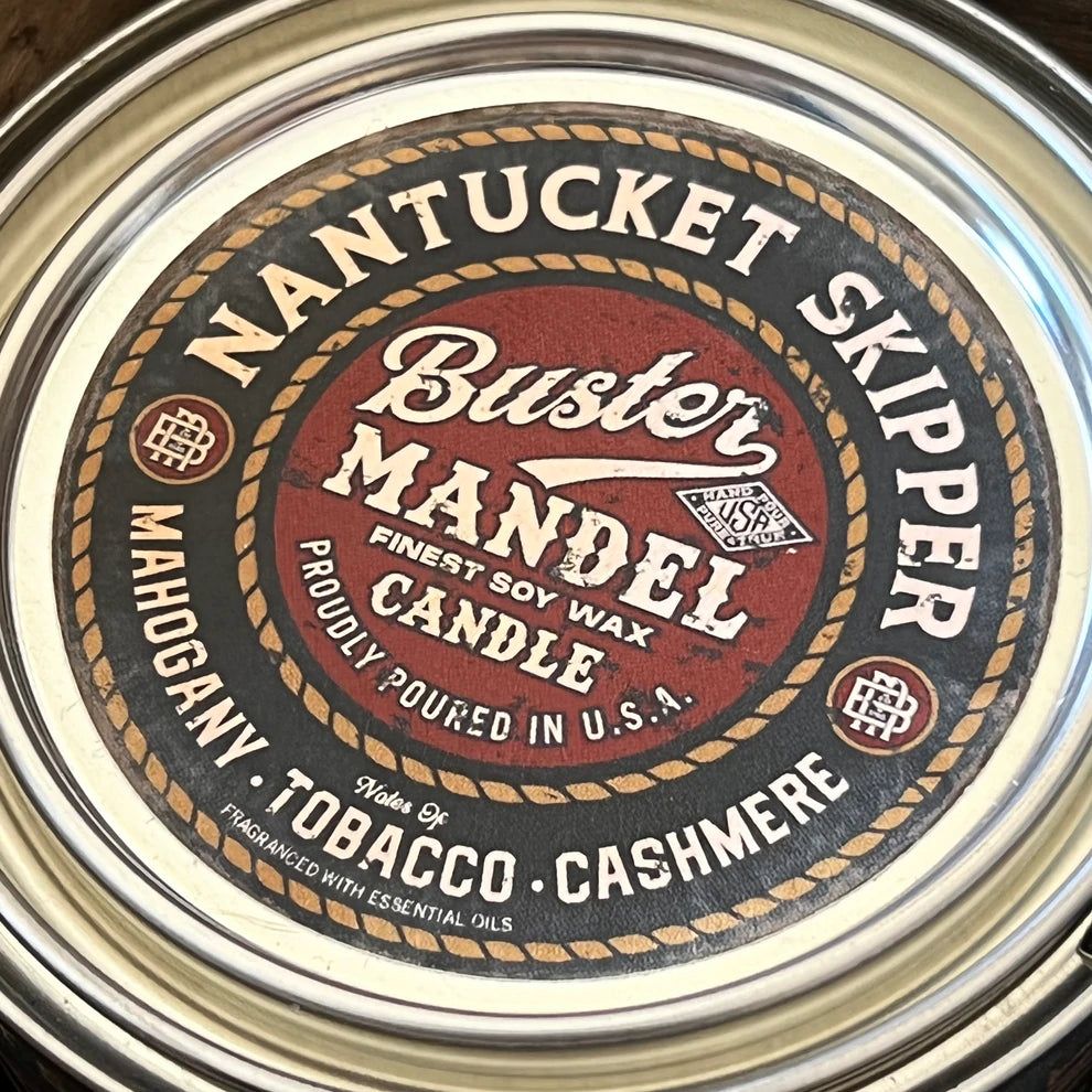 Buster Mandel Candle (Nantucket Skipper)