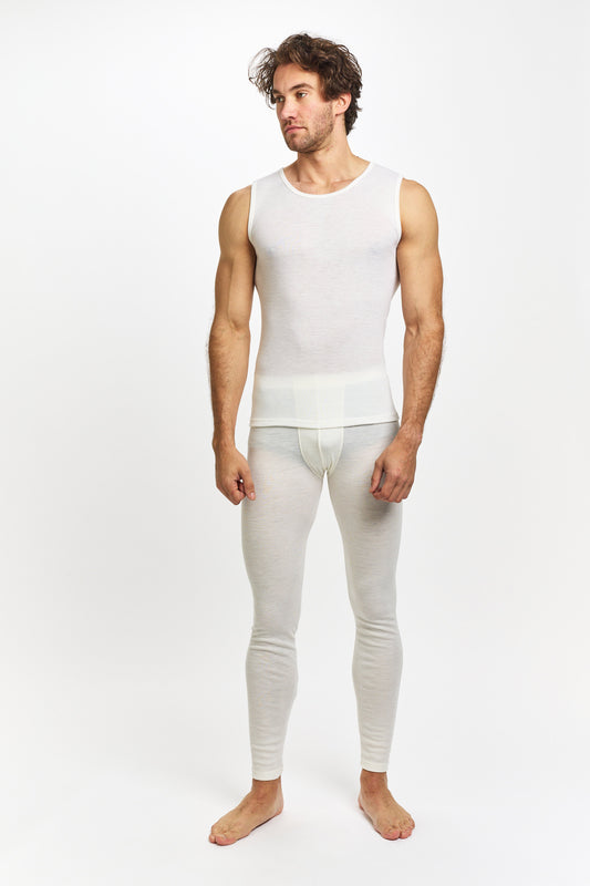 Thermal Underwear Mens Pure Merino Wool Long John - GreyMarle – Baselayers