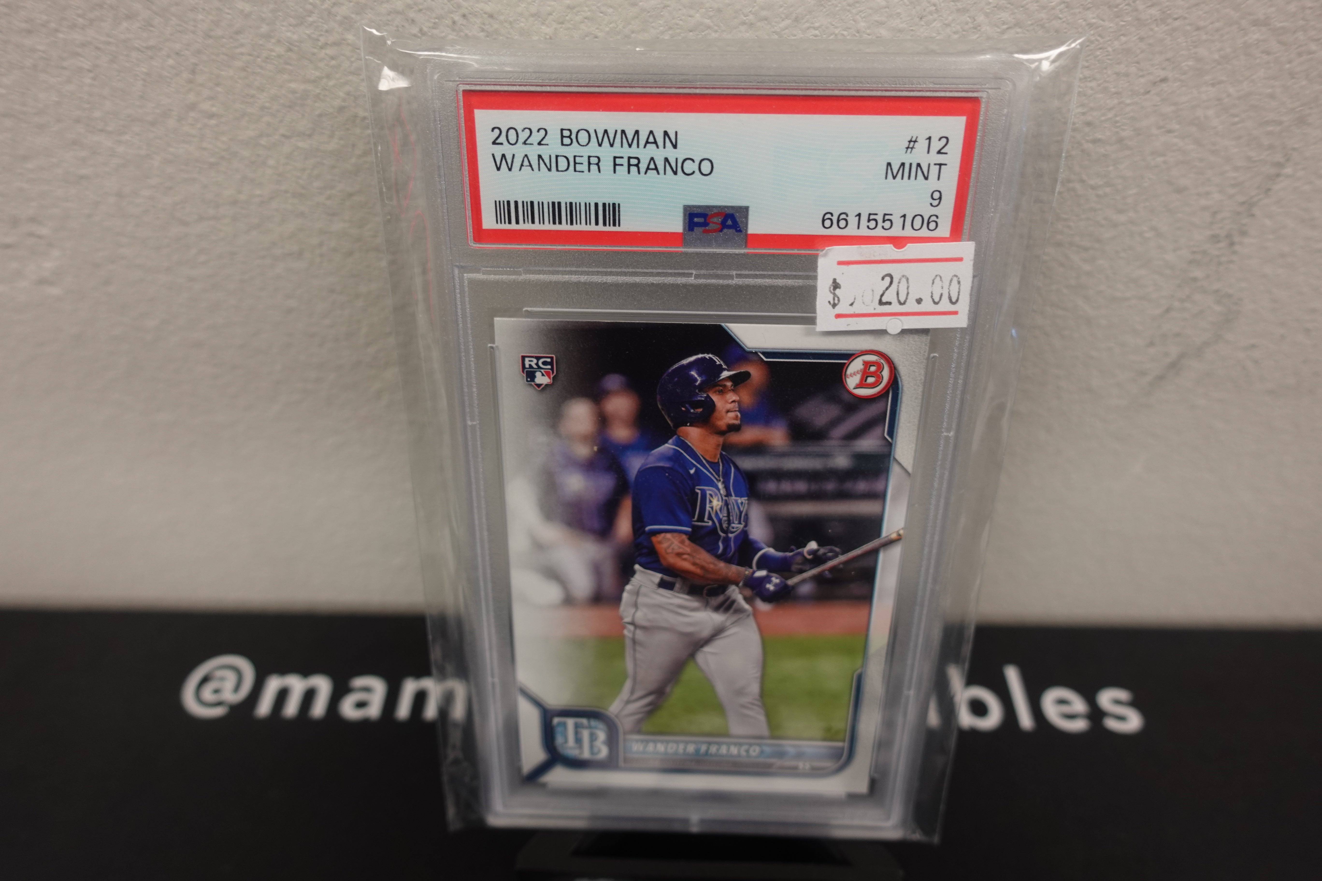 Wander Franco 2022 Bowman Rookie Card #12