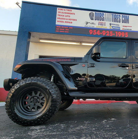 Jeep Wrangler Ceramic Coated Front View