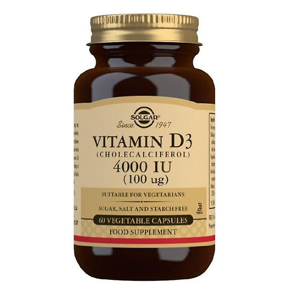 Vitamina D3 4000ui 60 tbl Solgar