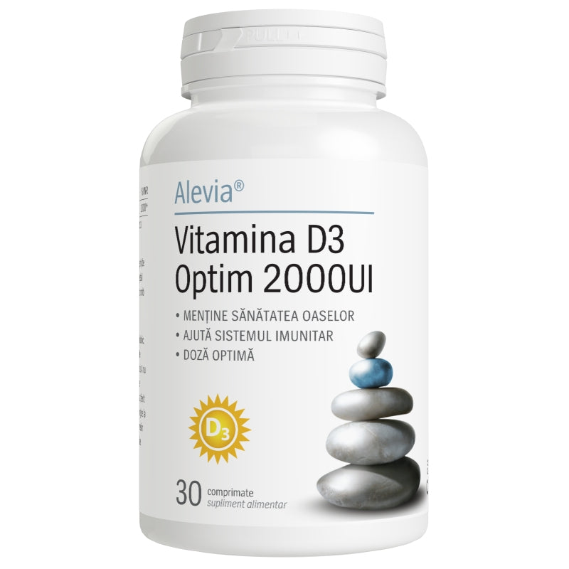 Vitamina D3 Optim 2000UI 30cpr Alevia