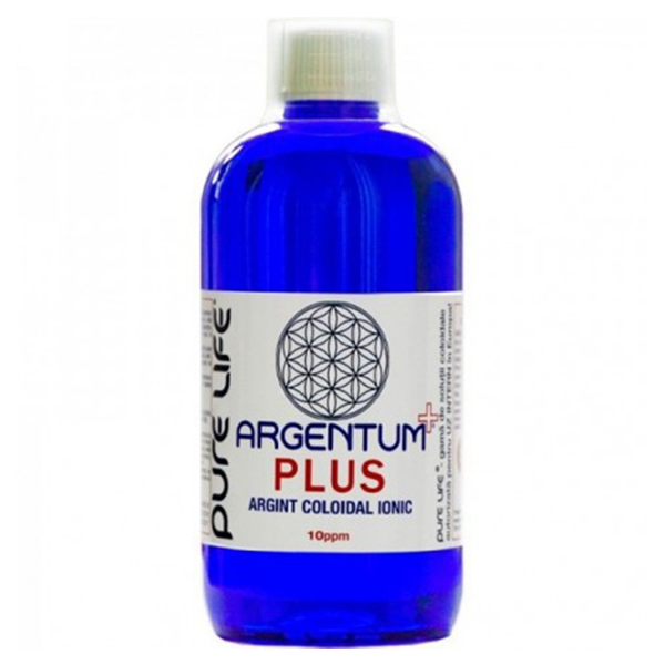 Argint Coloidal Ionic Pure Life Argentum+ 10ppm 480ml Agnes Itara