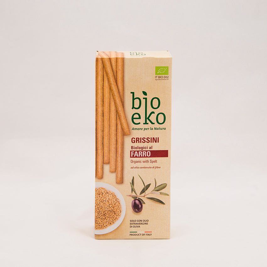 Grisine bio integrale din grâu spelta și ulei de măsline 125g Bio Eko