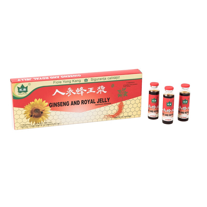 Ginseng si Royal Jelly 10 fiole Yongkang