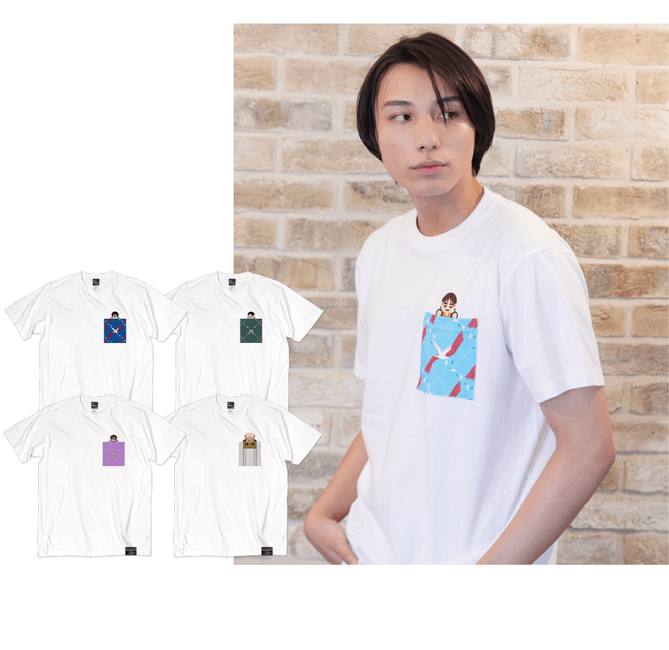 TV anime “Attack on Titan” The Final Season Final Edition Pocket T-shirt