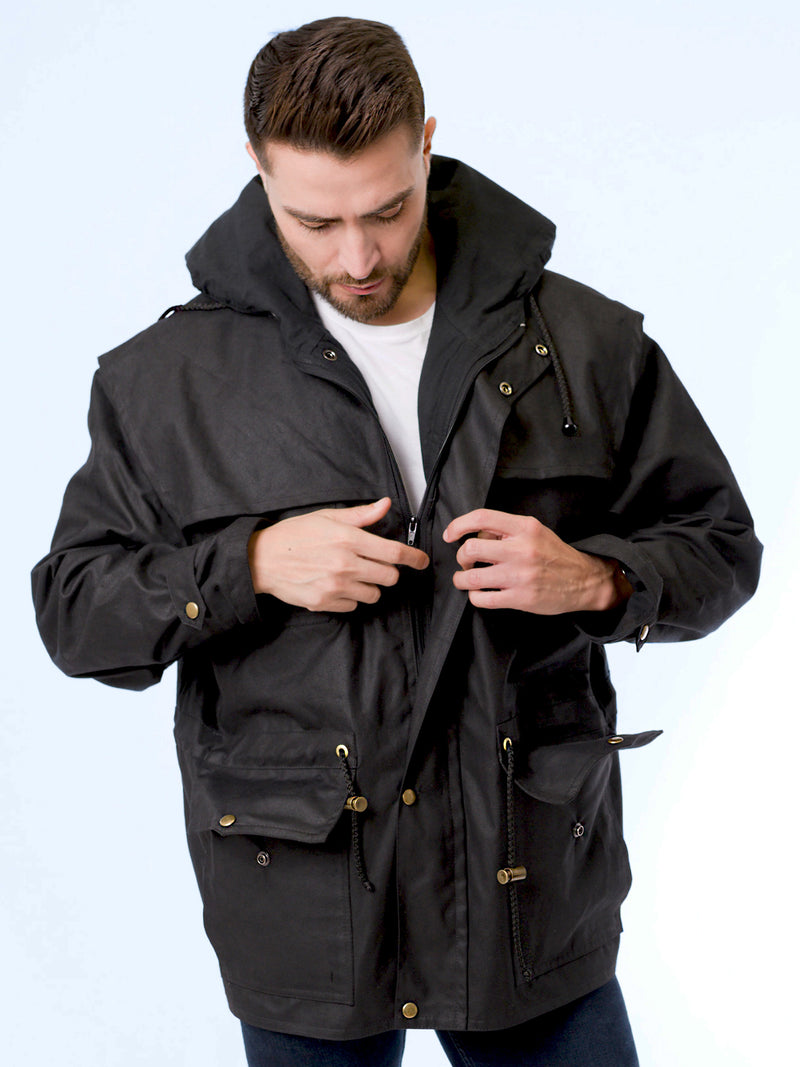 Unisex Oilskin Anorak