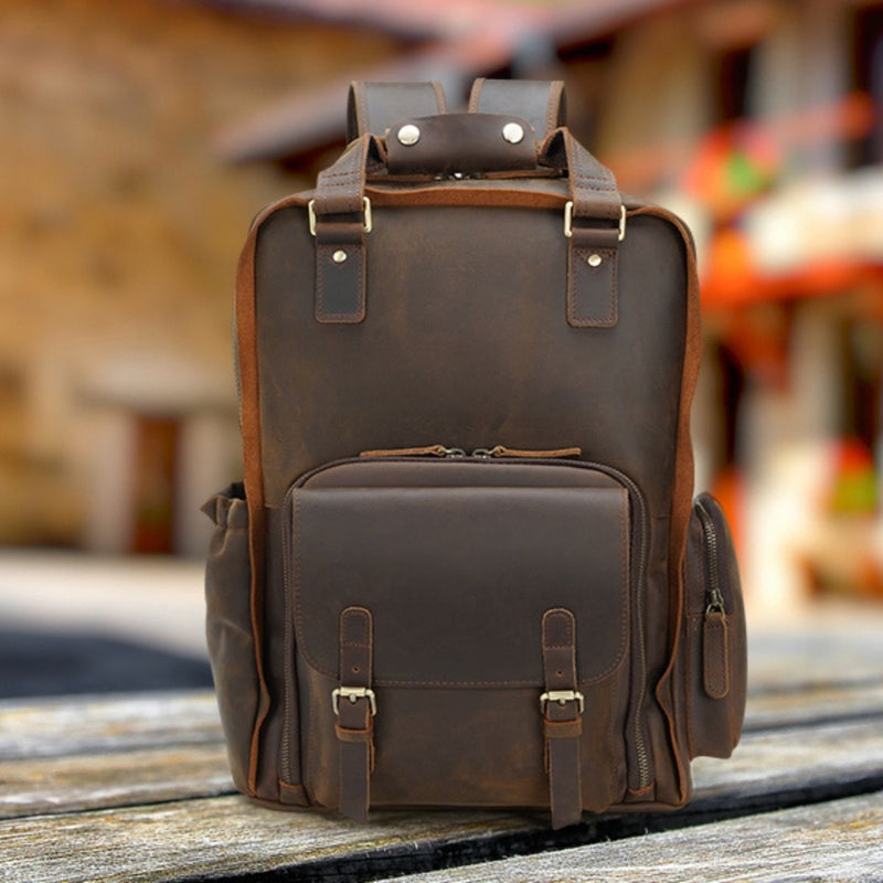The Outlaw - Leather Backpack – Western Leather Goods