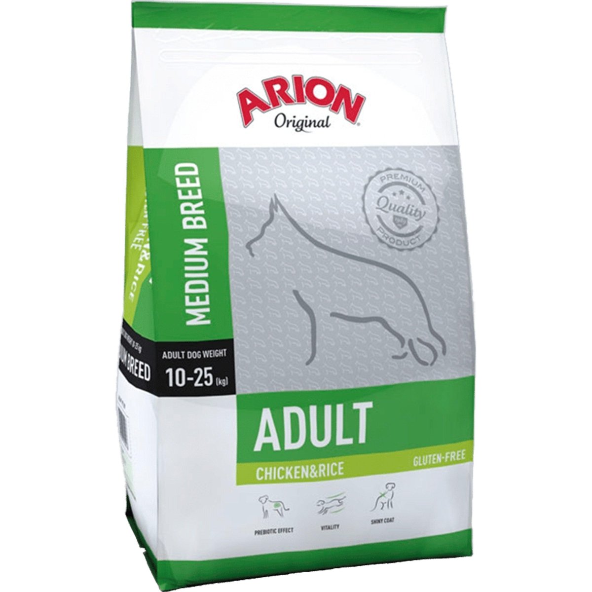Billede af Arion Original Adult Medium Kylling & Ris - 12 kg hos animondo
