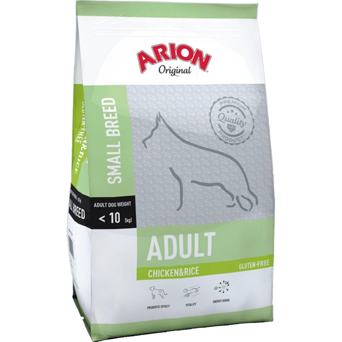 Billede af Arion Original Adult Small Breed Chicken & Rice - 7,5 kg hos animondo