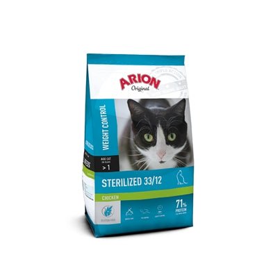 Billede af ARION ORIGINAL CAT STERILIZED CHICKEN - 7,5 kg hos animondo