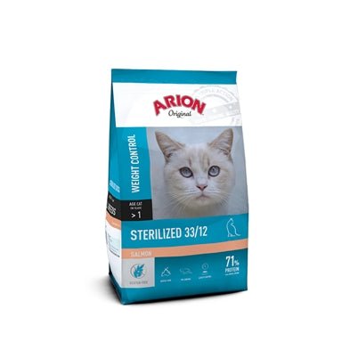 Billede af ARION ORIGINAL CAT STERILIZED SALMON - 7,5 kg hos animondo