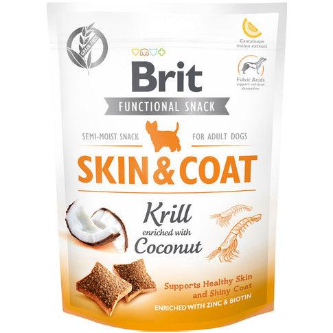 Billede af Brit Care Dog Functional Snack Skin+Coat Krill 150g